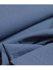 Fibremood dark denim with subtle lines - seersucker
