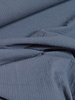 Fibremood dark denim with subtle lines - seersucker