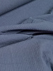 Fibremood dark denim with subtle lines - seersucker