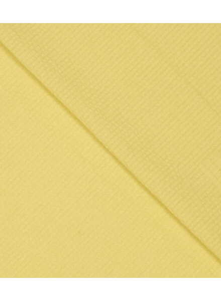Fibremood yellow with subtle lines - seersucker