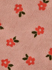 Poppy fabrics pink flowers - sturdy teddy