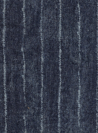 Poppy fabrics indigo subtle stripe - denim jeans