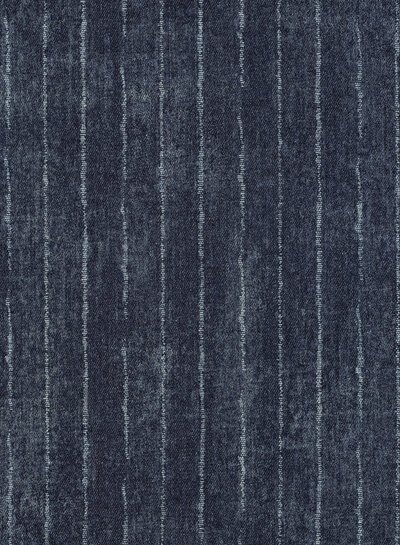 Poppy fabrics indigo subtle stripe - denim jeans