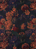 Poppy fabrics multicolor bloemen - jacquard
