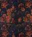 Poppy fabrics multicolor bloemen - jacquard