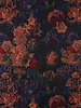 Poppy fabrics multicolor bloemen - jacquard