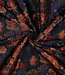 Poppy fabrics multicolor bloemen - jacquard