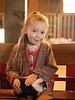 Poppy fabrics multicolor strepen - gebreide jacquard