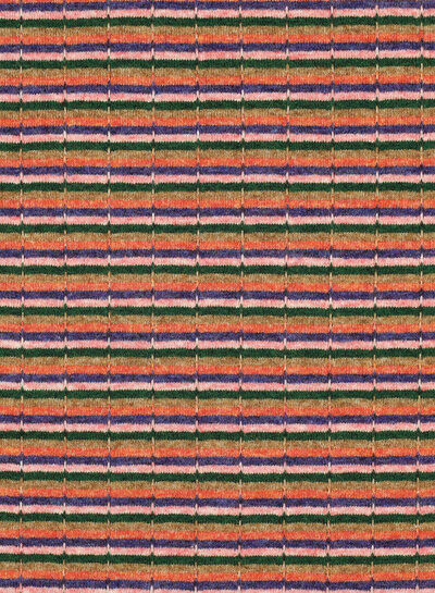 Poppy fabrics multicolor strepen - gebreide jacquard