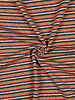Poppy fabrics multicolor strepen - gebreide jacquard