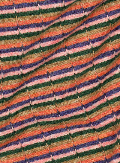 Poppy fabrics multicolor strepen - gebreide jacquard