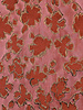 Poppy fabrics mauve bloemen - jacquard