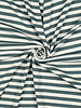 petrol streepjes - ribtricot