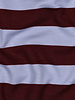 Poppy fabrics burgundy lilac stripes - soft sweater