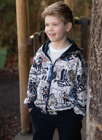 Poppy fabrics sports - soft sweater