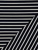 Madeline zwart / wit gestreept - tricot