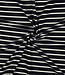 Madeline zwart / wit gestreept - tricot