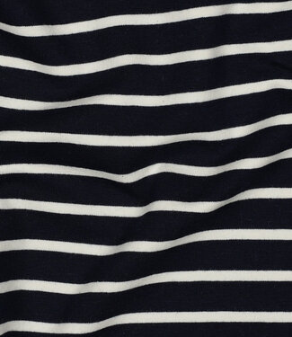 Madeline zwart / wit gestreept - tricot