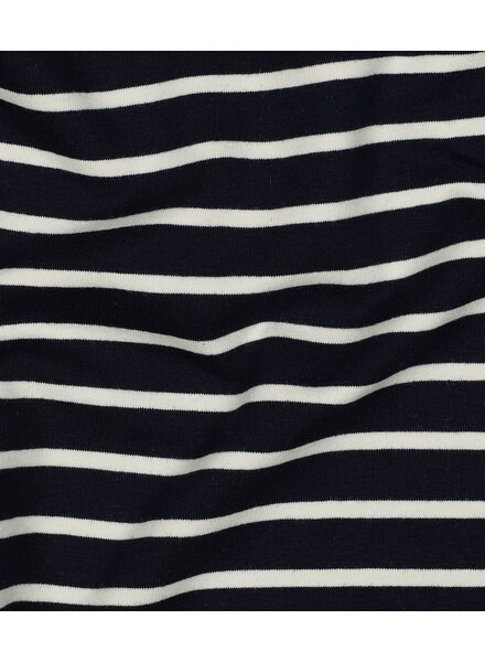 Madeline zwart / wit gestreept - tricot