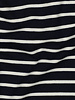 Madeline zwart / wit gestreept - tricot