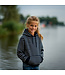 Madeline zwart / wit gestreept - tricot