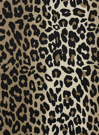 Poppy fabrics leopard - cotton twill light stretch