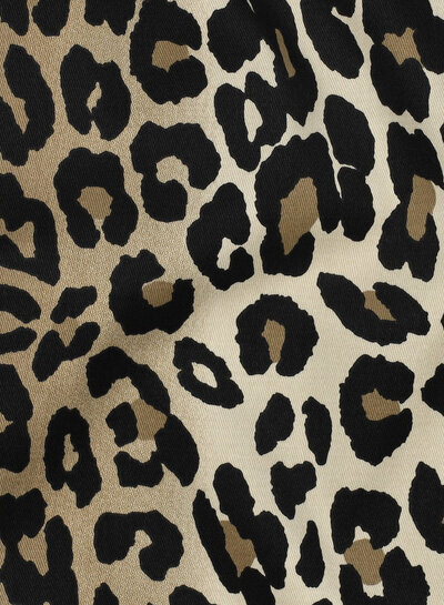 Poppy fabrics leopard - cotton twill light stretch