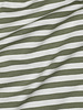 Madeline zacht groen / wit gestreept - tricot