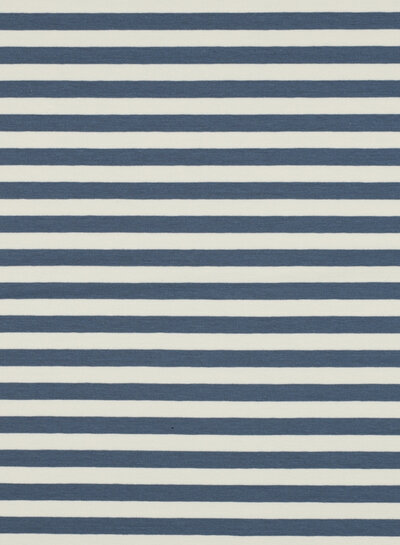 Madeline jeans/ ecru gestreept - prachtige stevige french terry
