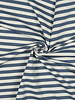 Madeline jeans/ ecru gestreept - prachtige stevige french terry