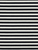 Madeline navy blue / ecru striped - beautiful sturdy French terry