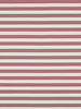Madeline dusty pink / ecru striped - beautiful sturdy French terry