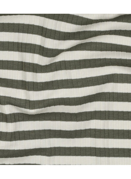 khaki stripes - ribbed knit