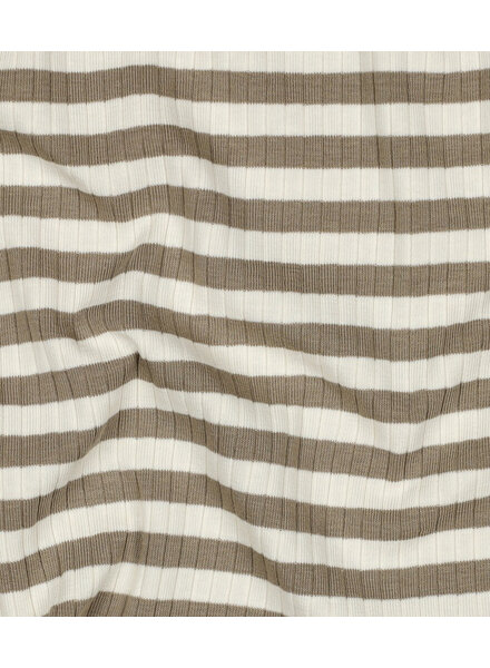Madeline sand stripes - ribbed jersey