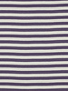Madeline grape purple stripes - ribbed jersey