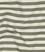 Madeline licht khaki / ecru gestreept - prachtige stevige french terry