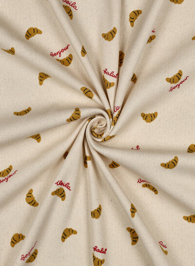 croissants - rib knit