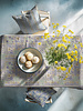 blue tiles - linnen look canvas