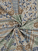 blue tiles - linnen look canvas