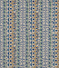 folk stripe blue - linnen look canvas