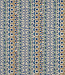 folk stripe blue - linnen look canvas