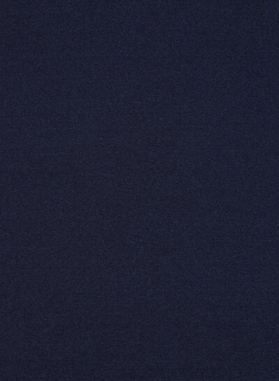 Poppy fabrics dark blue denim look - French terry