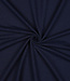 Poppy fabrics donkerblauw denim look - french terry