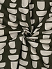 graphic olive - linnen look canvas
