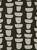 graphic olive - linnen look canvas