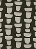 graphic olive - linnen look canvas