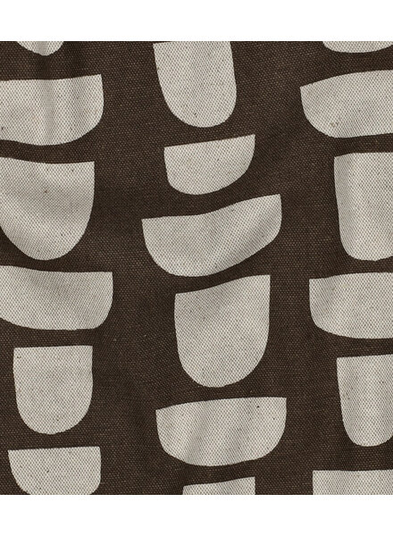 graphic walnut - linnen look canvas
