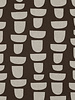 graphic walnut - linnen look canvas