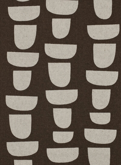graphic walnut - linnen look canvas