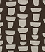 graphic walnut - linnen look canvas